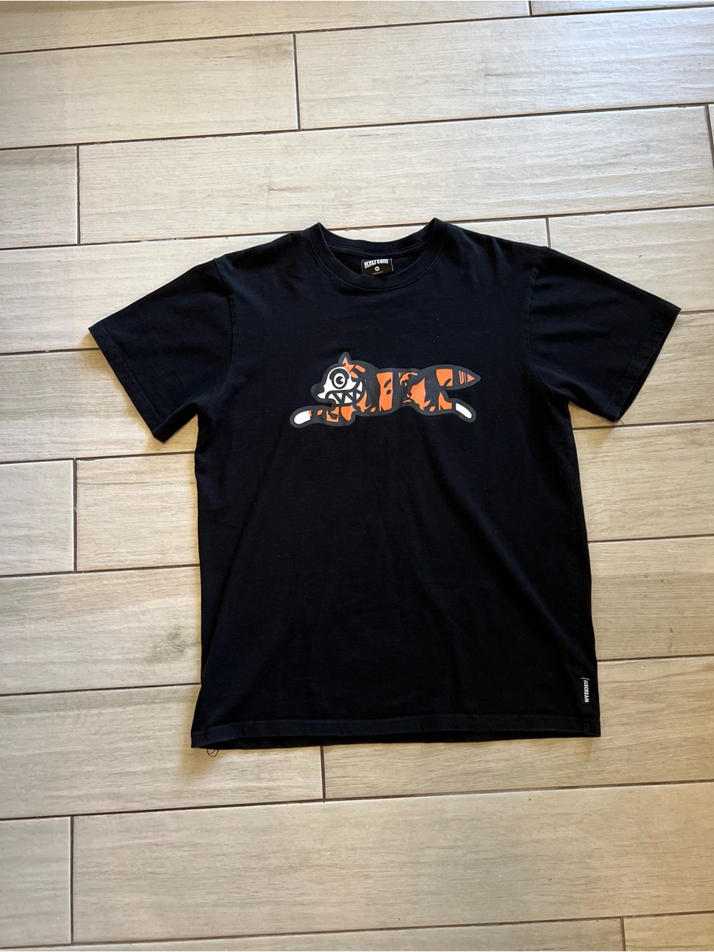 Ice Cream Original Leopard Running Black Size Medium